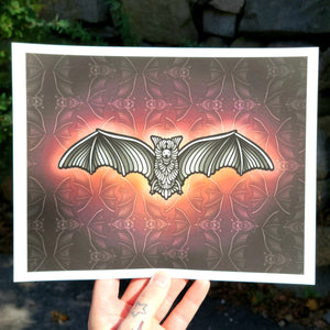 "Mini bat" prints