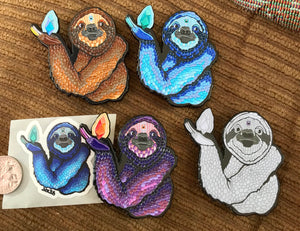 Sloth pins and prints!