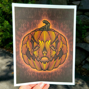 "Pumpkin King" prints