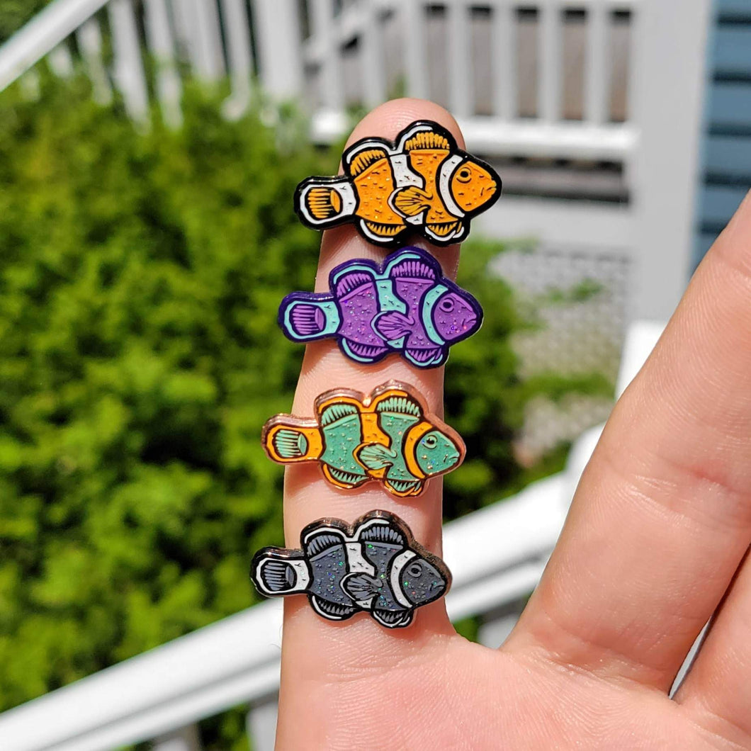Clownfish mini pins