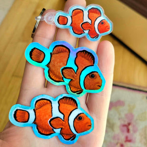 Clownfish mini pins