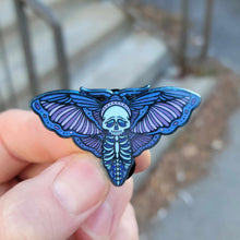 Death's head moth pins