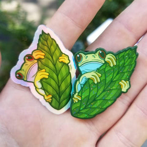 “Froggo friend” pins