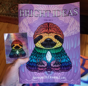 "Bright Ideas Vol 2" colouring book