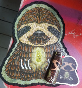 "Canna sloth" mood mats
