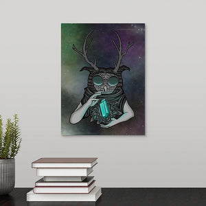 Nebula “Owlchemist” Canvas print