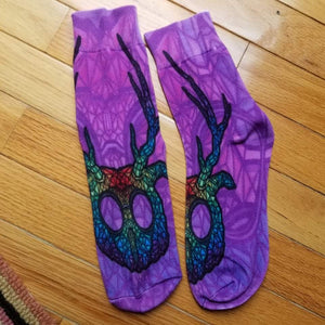 “Crystal Owlchemist” socks