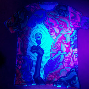 “Be the light” sublimated tee