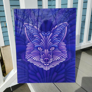 "Purple Fffox" Acrylic print